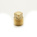 1/8" Plug Brass (BARSTOCK) - W02
