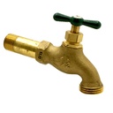 1/2" MIP x 3/4" GHT SOT Brass Hose Bibb - W03