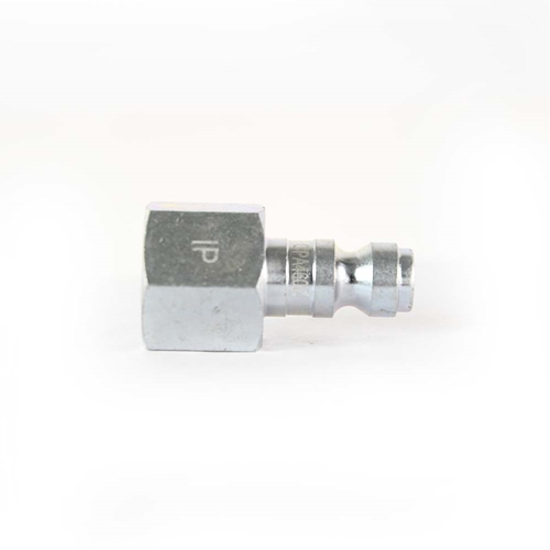 1/4" x 3/8" FPT Auto Coupler Plug - Silver - 50 Pack - W02