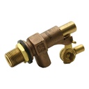 1/2" MIP x Free Flow Outlet Brass Float Valve with Compound Operating Lever - W03