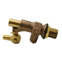 3/4" MIP x Free Flow Outlet Brass Float Valve with Compound Operating Lever - W06
