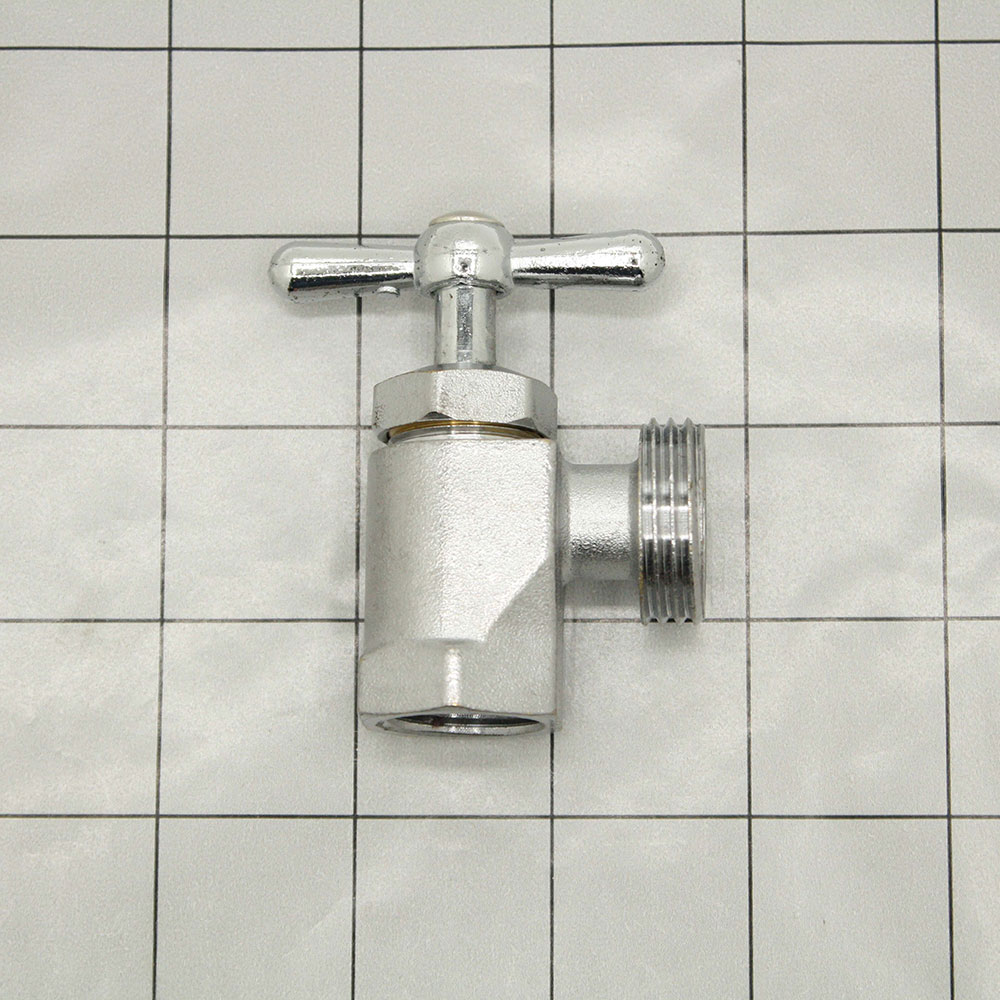 1/2" FIP x 3/4" Male GHT Front Handle Washing Machine Valve - W05