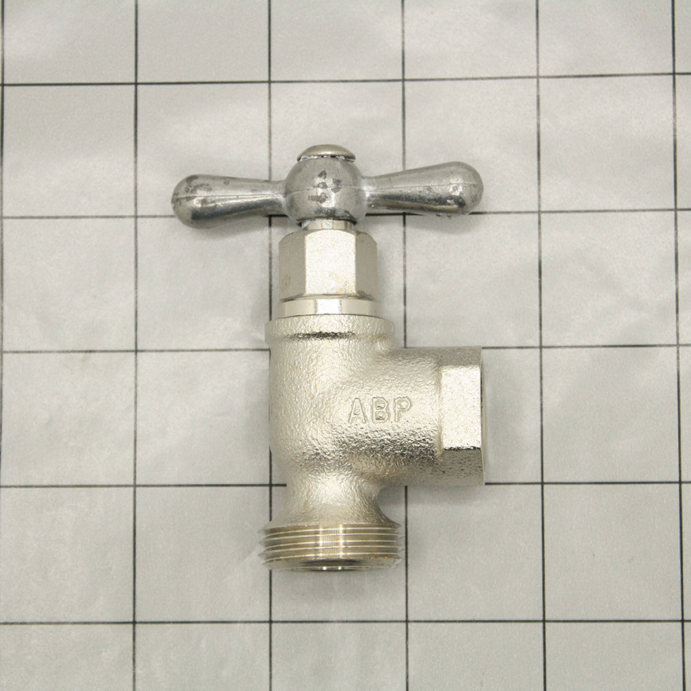 249 - 1/2 FIP x 3/4 GHT Top Handle Washing Machine Valve - W05