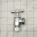 5/8" Comp.  x 3/4" Male GHT Front Handle Washing Machine Valve - W04