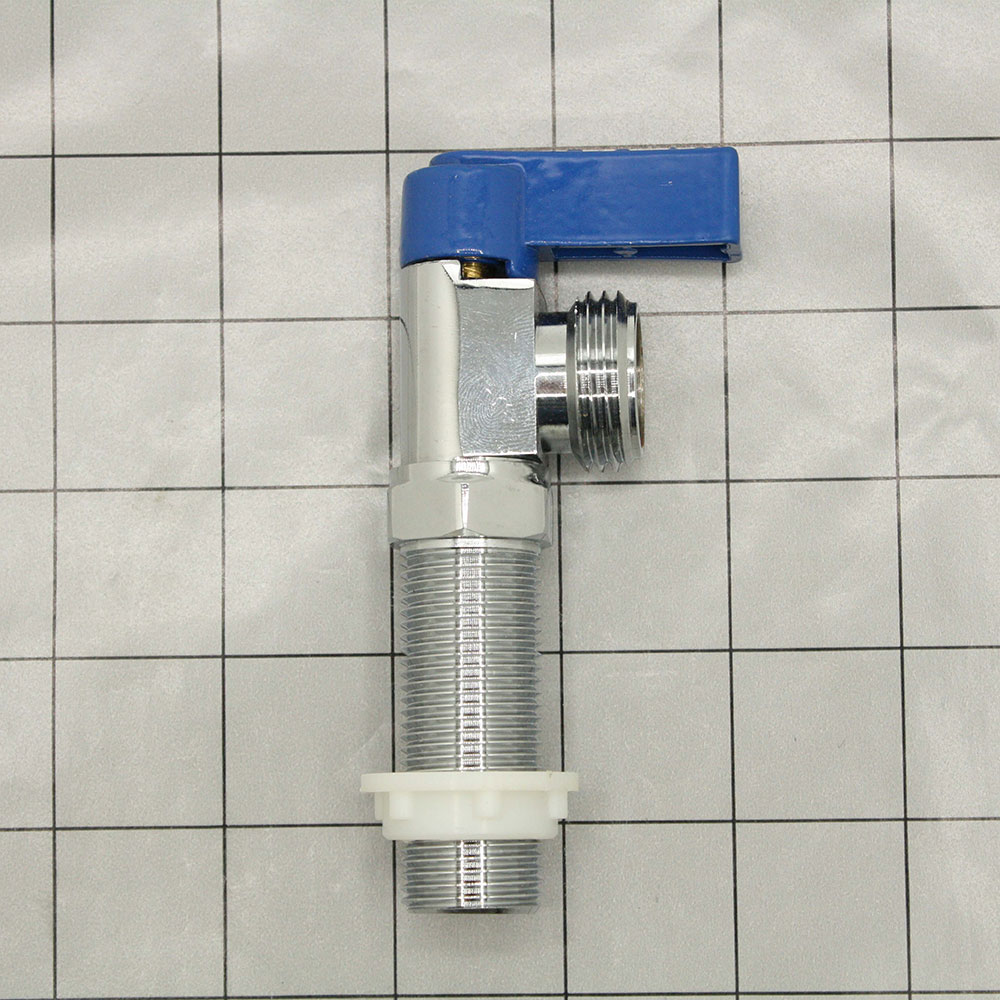1/2" Quarter Turn Washing Machine Valve- Long Shank - BLUE (WM75LQTB) - W04