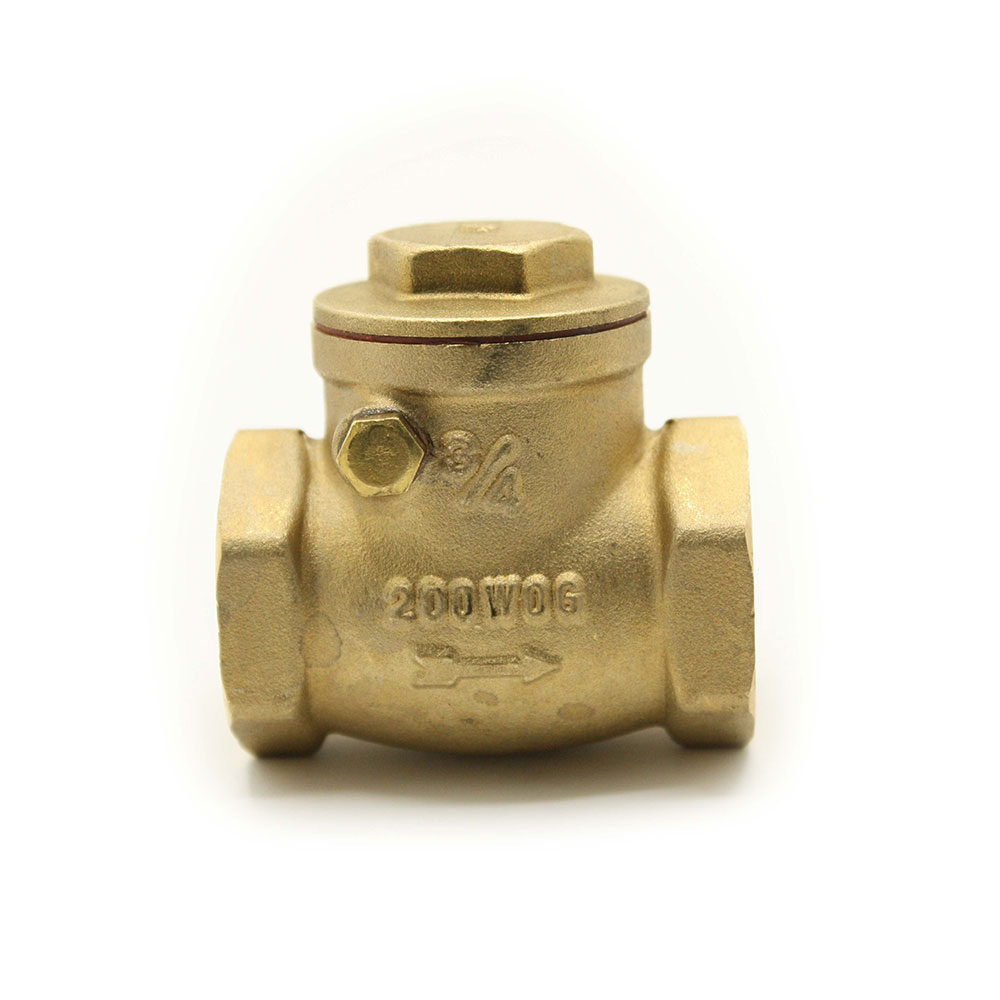 1-1/2" FIP Brass Swing Check Valve - W02