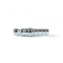 1/4" x 3/8" Auto Coupler Plug Reducer - w/BARB - Silver - 6 Display Pack - W02