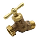 3/4" MIP x 3/4" GHT No-Kink Hose Bibb - Economy  (TSC STOCK) - W02