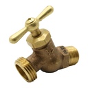3/4" MIP x 3/4" GHT No-Kink Hose Bibb - Economy  (TSC STOCK) - W03