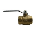 2" CxC Full Port Brass Ball Valve - W03
