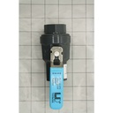 2" Slip x Slip PVC Ball Valve with Stainless Steel Handle SCH80 - W02