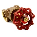 1/2" FIP Brass Gate Valve - Economy - W05