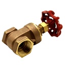 1-1/2" FIP Brass Gate Valve - Economy - W04
