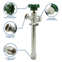 10" Anti-Siphon Frost Free Sillcock (3/4" MIP x 1/2" FIP x 3/4" GHT) - Economy - W09