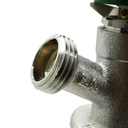 12" Anti-Siphon Frost Free Sillcock (3/4" MIP x 1/2" FIP x 3/4" GHT) - Economy - W07
