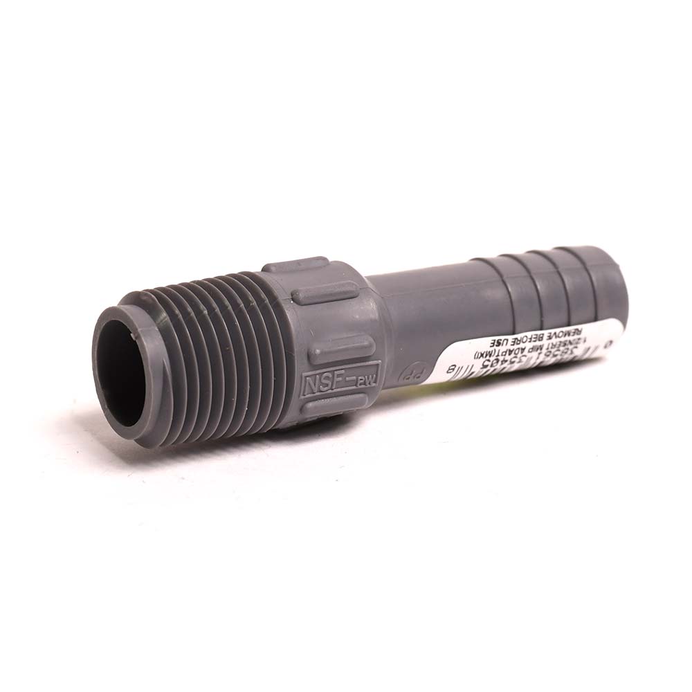 1/2" Poly Insert Male Adapter - W03
