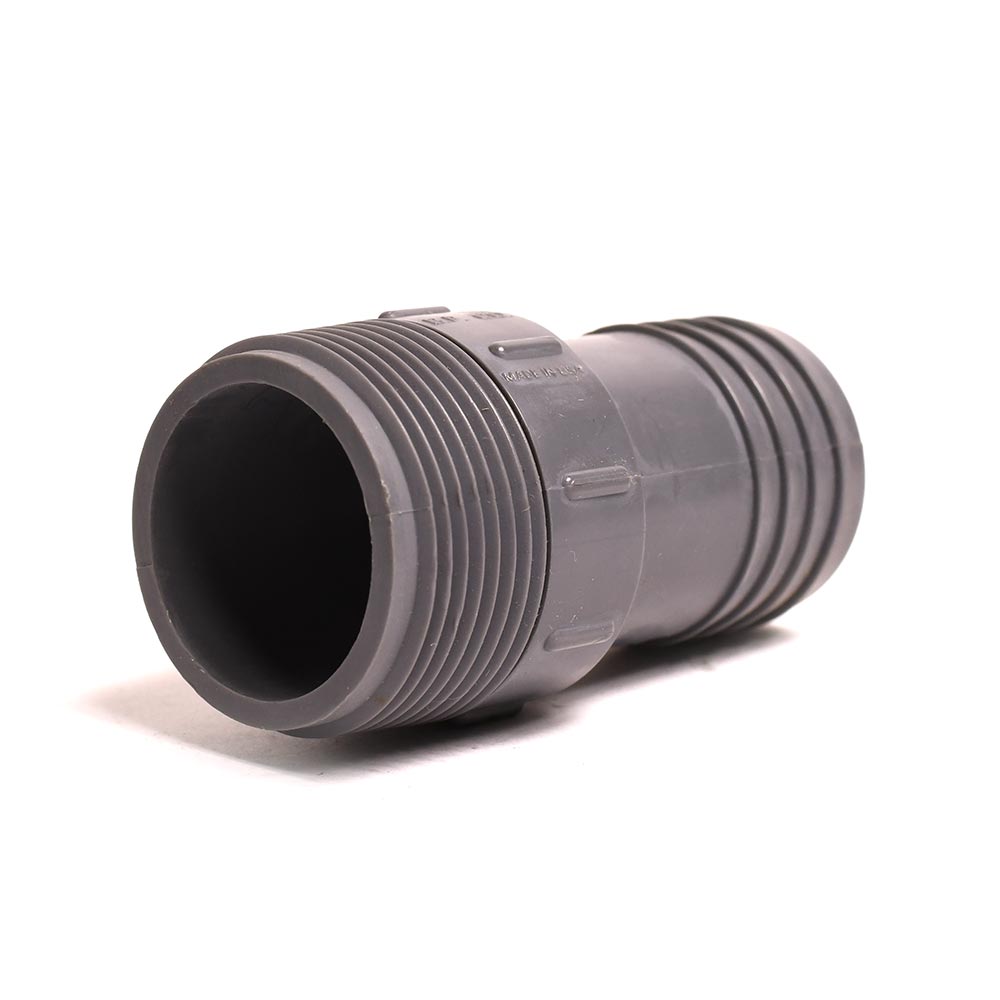 1-1/4" Poly Insert Male Adapter - W02