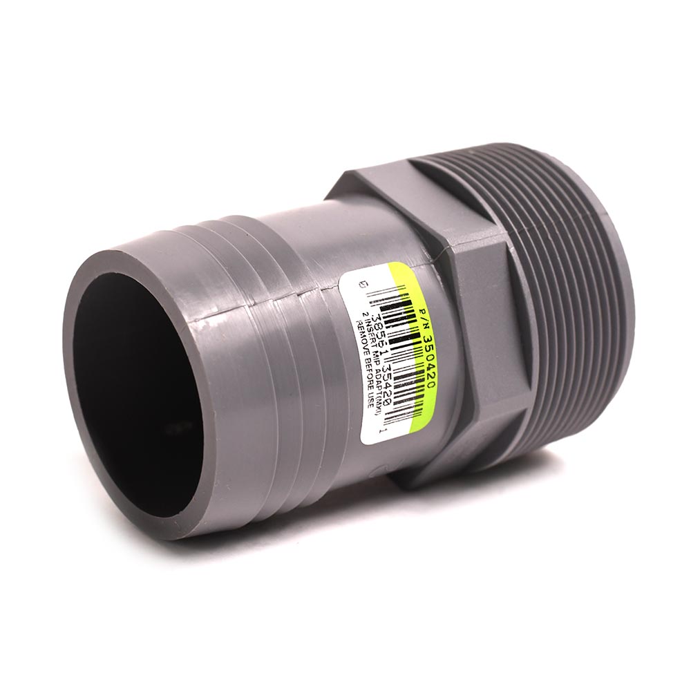 2" Poly Insert Male Adapter - W02