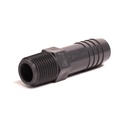 1/2" Male x 3/4" Poly Insert Reducer Adapter - W03