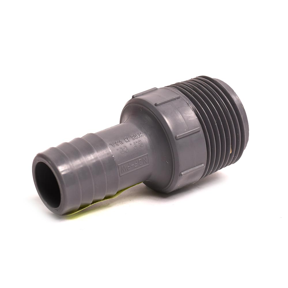 1" Male x 3/4" Poly Insert Reducer Adapter - W02