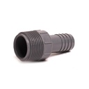 1" Male x 3/4" Poly Insert Reducer Adapter - W03