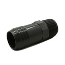 1" Male x 1-1/4" Poly Insert Reducer Adapter - W02