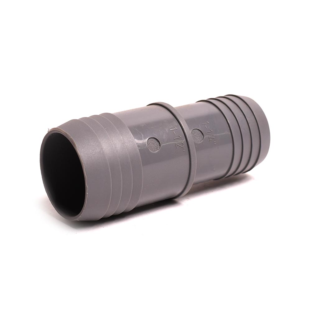 1-1/2" x 1-1/4" Poly Insert Reducer Coupling - W03