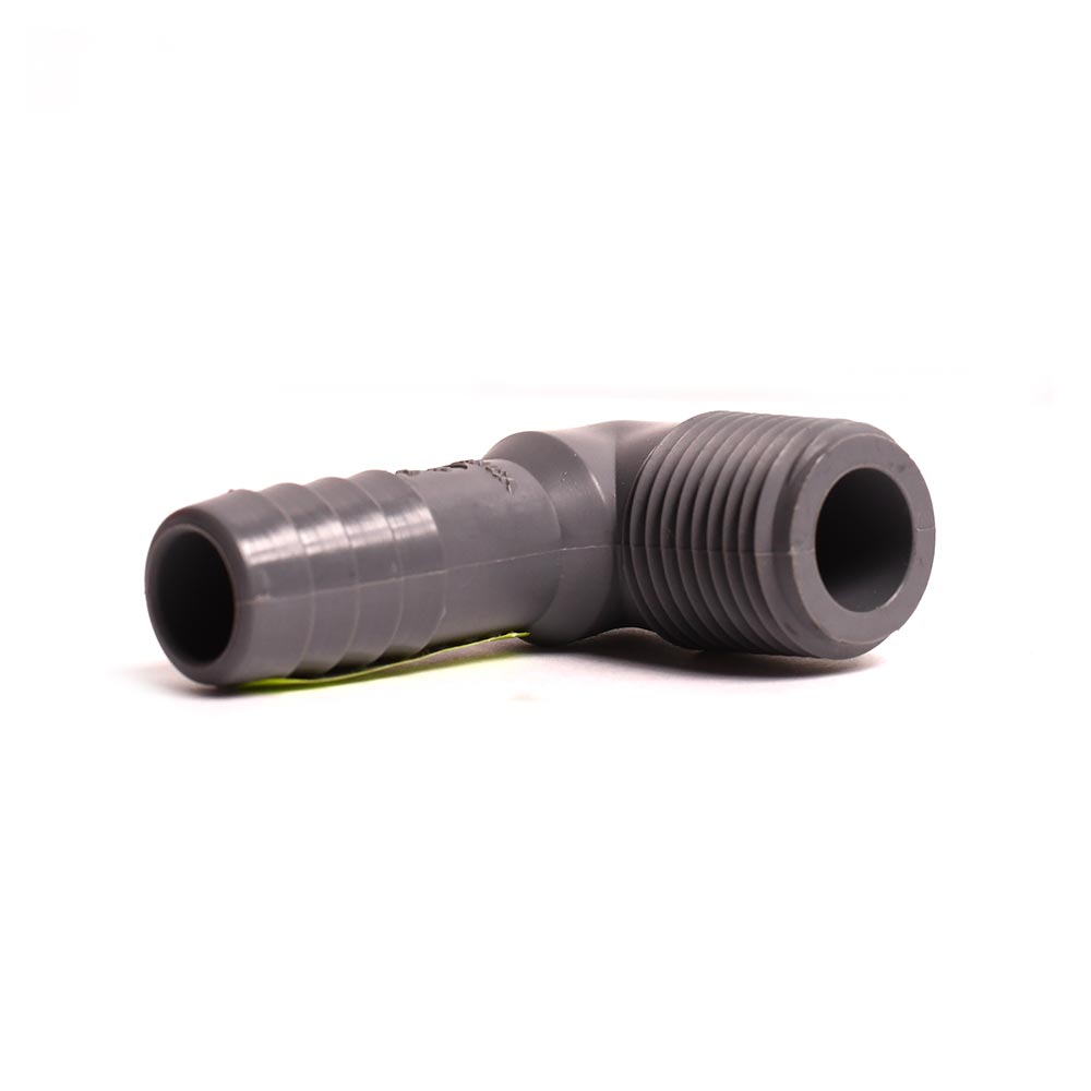 1/2" Poly Insert Male Elbow - W03