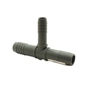 3/4" x 3/4" x 1/2" Poly Insert Reducer Tee - W02