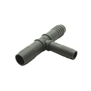 3/4" x 3/4" x 1/2" Poly Insert Reducer Tee - W04