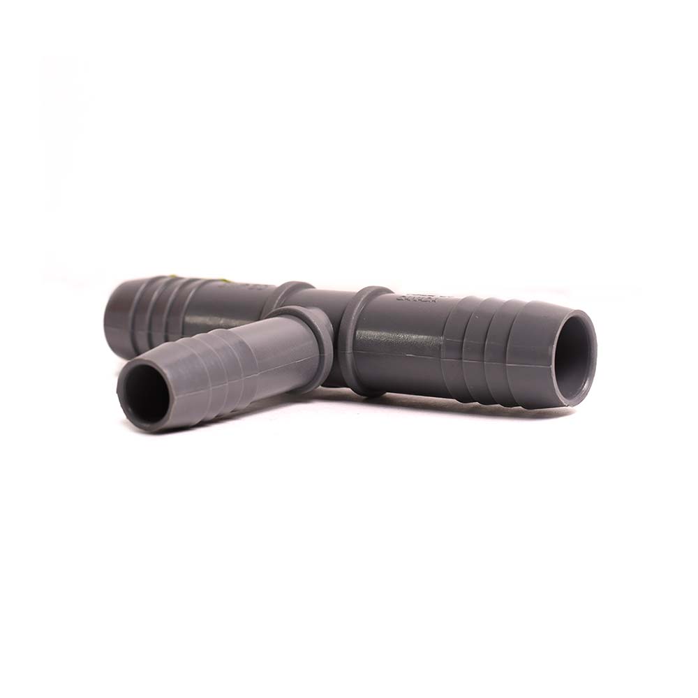 1" x 1" x 1/2" Poly Insert Reducer Tee - W02
