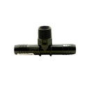 3/4" Poly Insert Male Combination Tee - W05