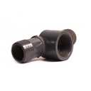 3/4" x 1/2" Poly Insert Combination Tee - W02