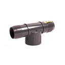 1" x 1/2" Poly Insert Combination Tee - W02