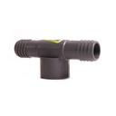 1" x 3/4" Poly Insert Combination Tee - W02