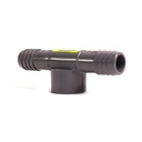 2" x 1-1/2" Poly Insert Combination Tee - W02