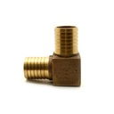 1-1/4" Brass Insert Elbow - W04