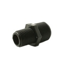 1/2" X 3/4" Poly Hex Nipple - W02