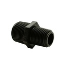 1/2" X 3/4" Poly Hex Nipple - W03