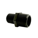 1/2" X 3/4" Poly Hex Nipple - W04