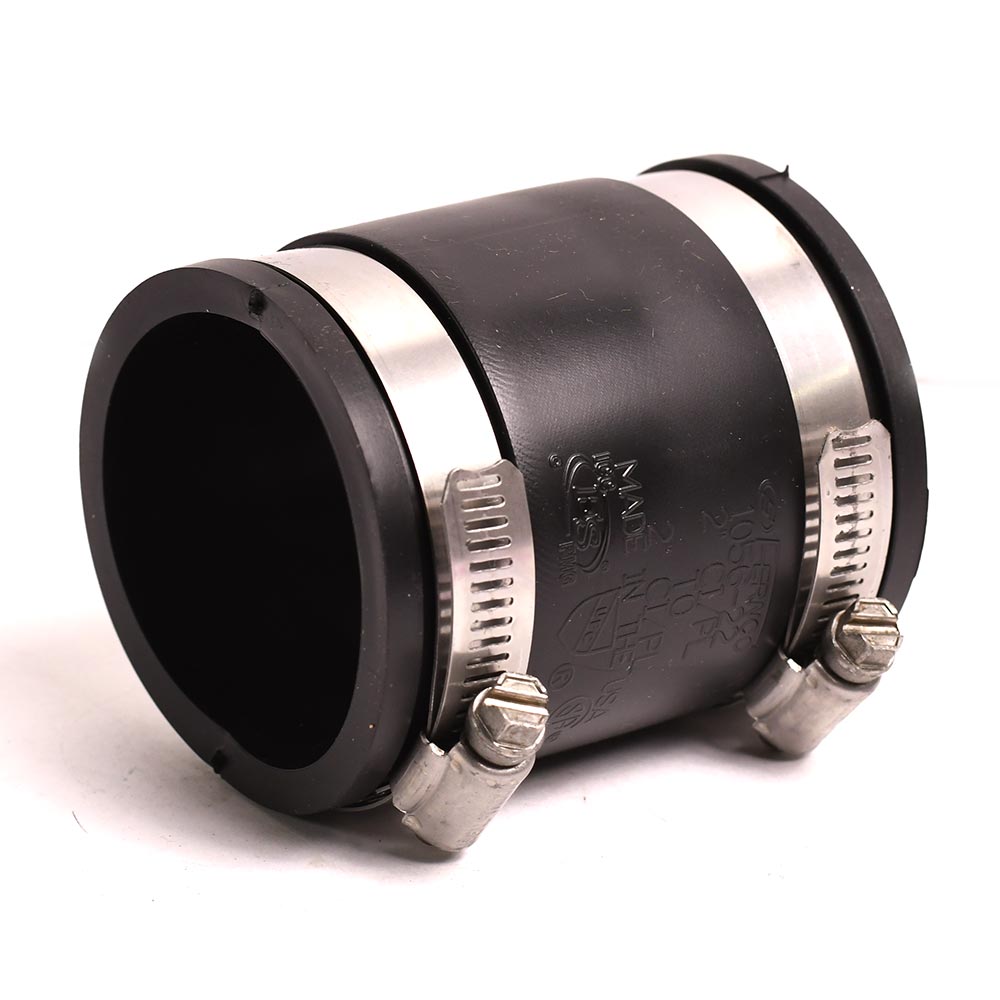 P1056-22 2" Cast Iron or Plastic to 2" Cast Iron or Plastic Flexible Repair Coupling - W02
