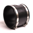 P1056-44 4" Cast Iron or Plastic to 4" Cast Iron or Plastic Flexible Repair Reducer Coupling - W02