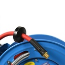 1/2" x 50FT Heavy Duty Retractable Rubber Air Hose Reel