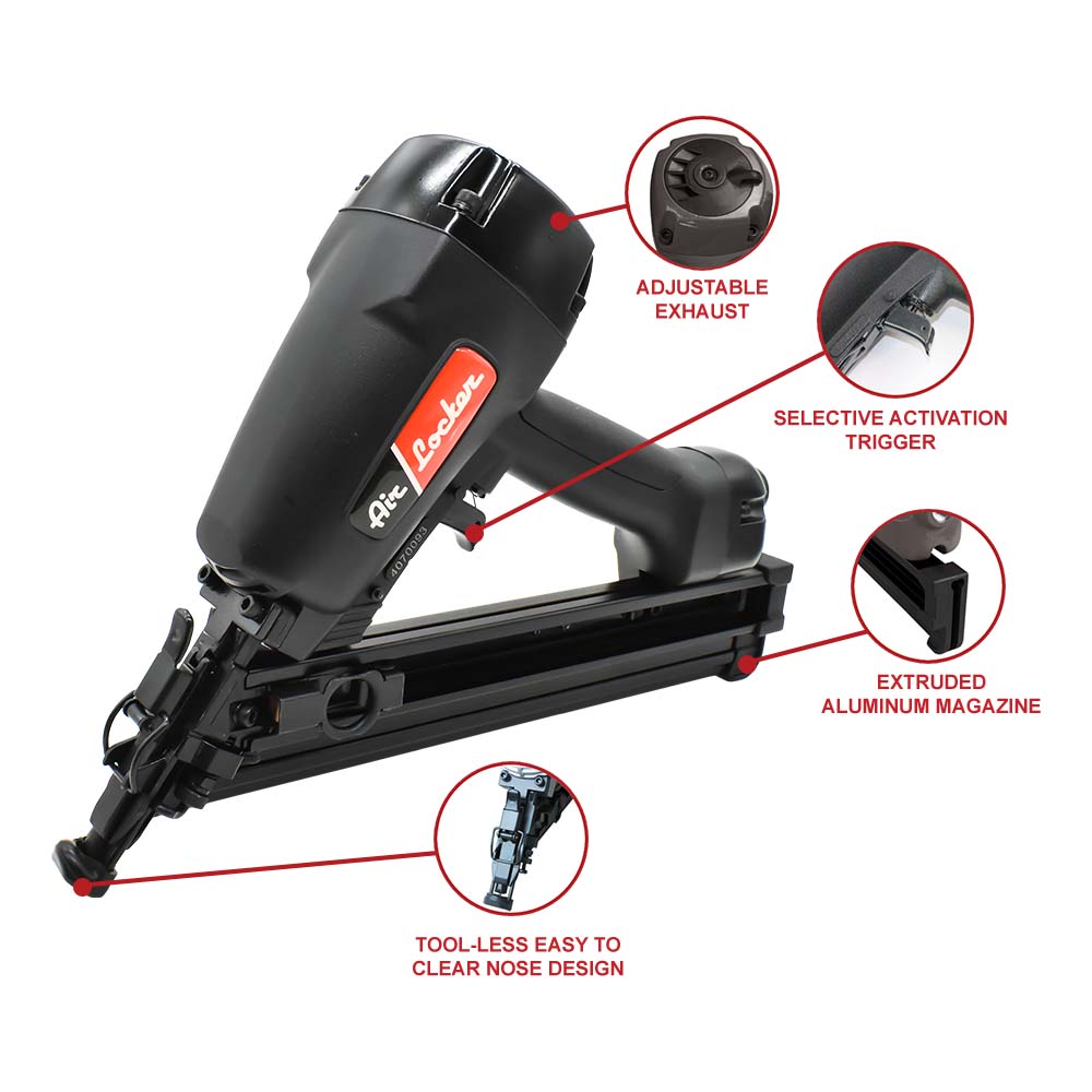 2-1/2" Long, 15 Gauge, 34° Finish Nailer 
