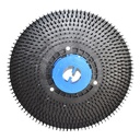 Auto Ride-On Floor Scrubber with 19" Cleaning Pad, Three 170 Amp Batteries - W05
