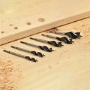 TurboBore Tri Flute Wood Drill Bit 5/8" X 6"