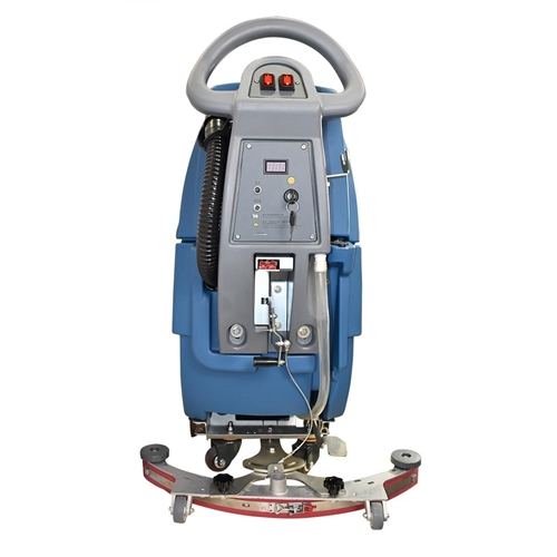 Walk-Behind Auto Floor Scrubber 20" Cleaning Pad - Two 115 Amp Batteries - W03