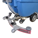 Walk-Behind Auto Floor Scrubber 20" Cleaning Pad - Two 115 Amp Batteries - W04