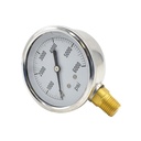 Pressure Gauge 6000 PSI 1/4" MNPT Bottom Mount