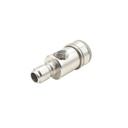 Pressure Washer Stainless Steel Gauge Coupler 3/8" Quick Connect x 3/8” Plug x 1/4" FNPT